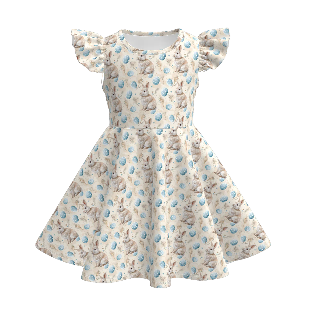 Easter Themed Twirl Dress  | Preorder