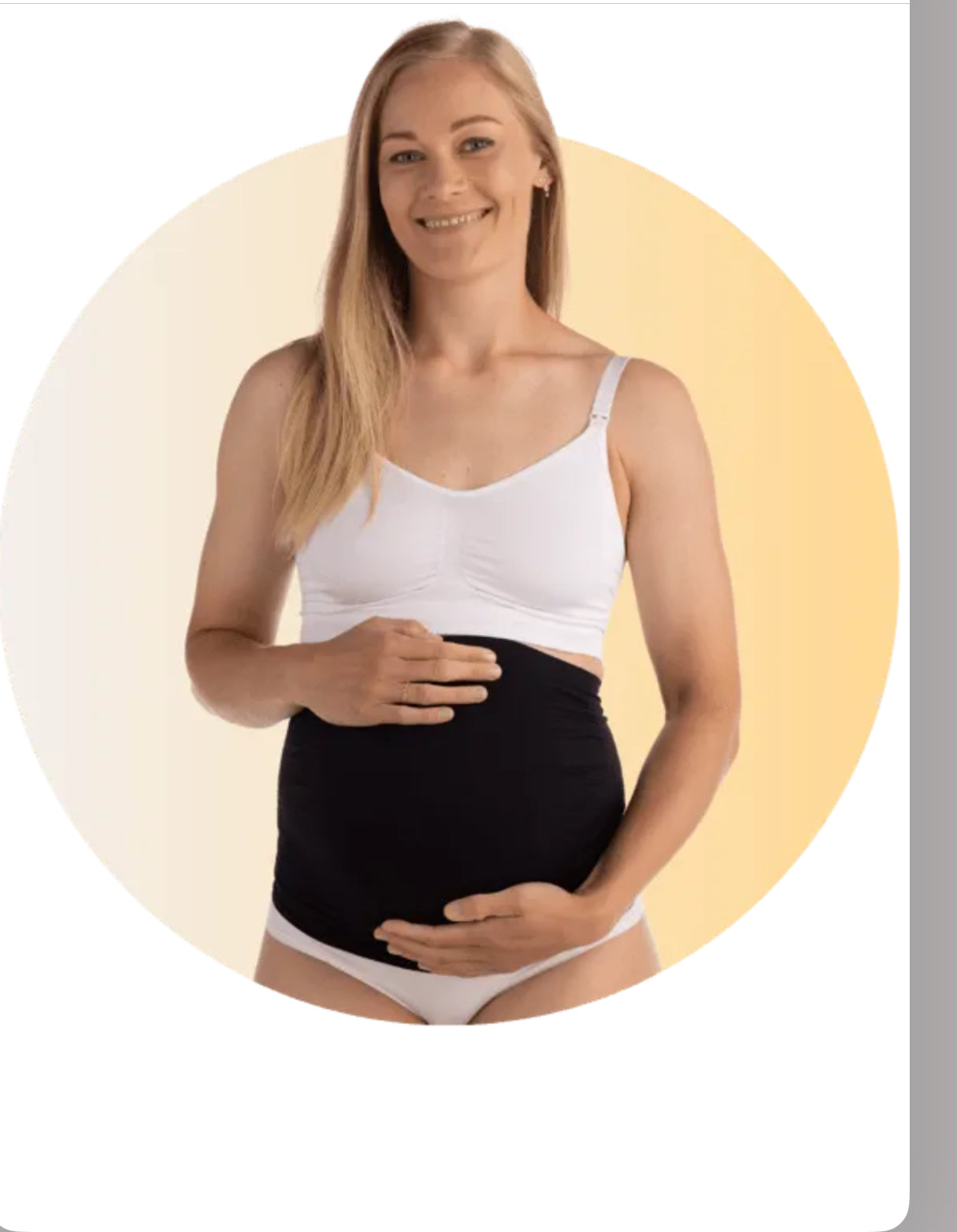 Seamless Maternity Support Band | Carriwell
