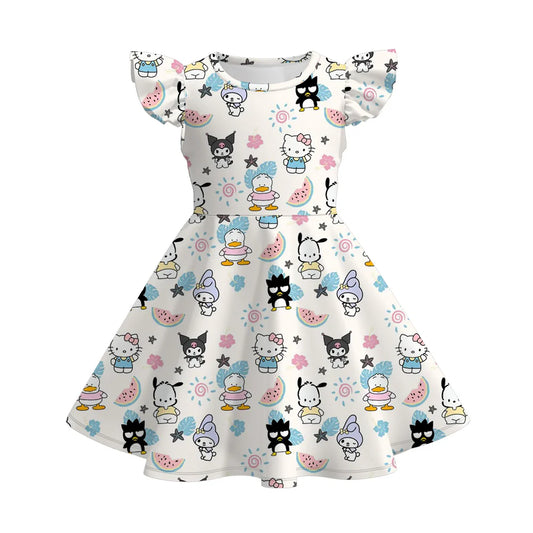 Melons & Friends Twirl Dress  | Preorder