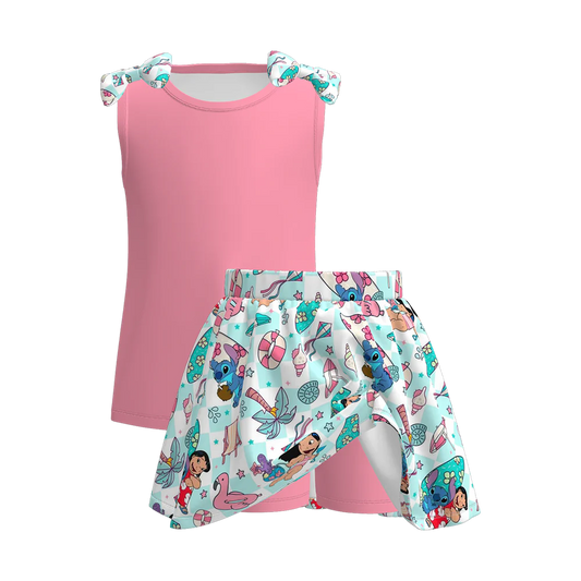 Summer Culottes Print Tank Set| Preorder