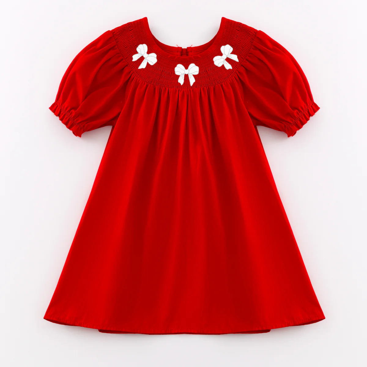 Smocked Christmas Dress | Preorder