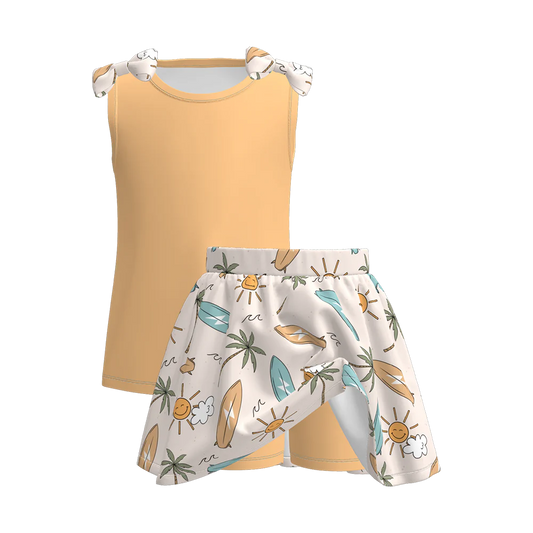 Summer Culottes Print Tank Set| Preorder