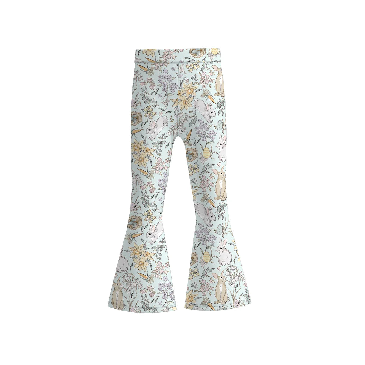 Easter Print Bell Bottoms | Preorder