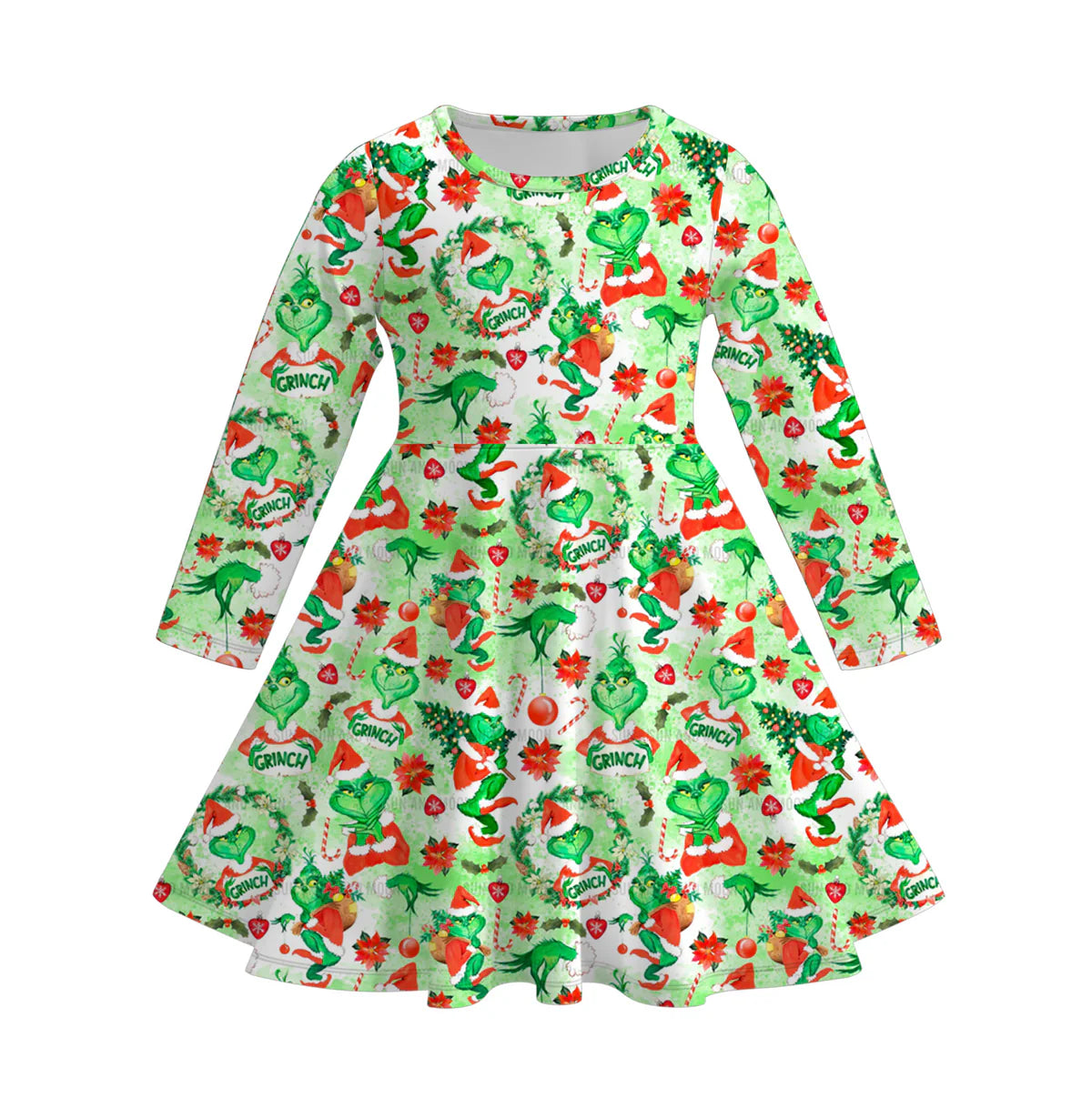 The Grinch Collection Twirl Dress | Preorder