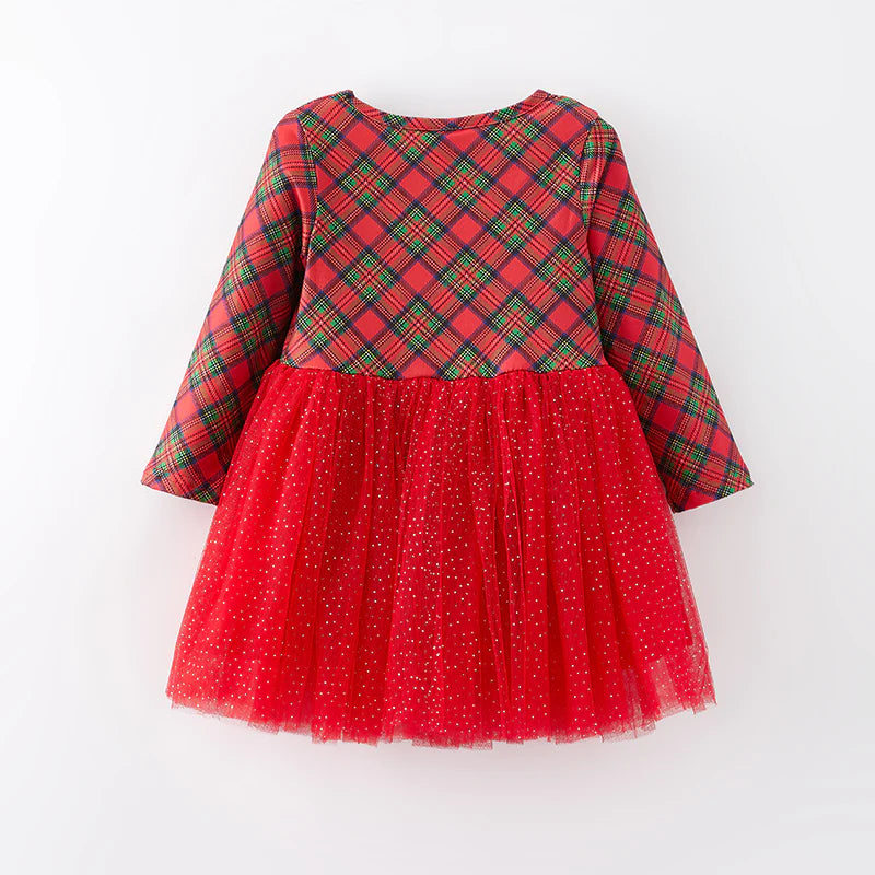 Christmas pliad Tule Dress | Preorder