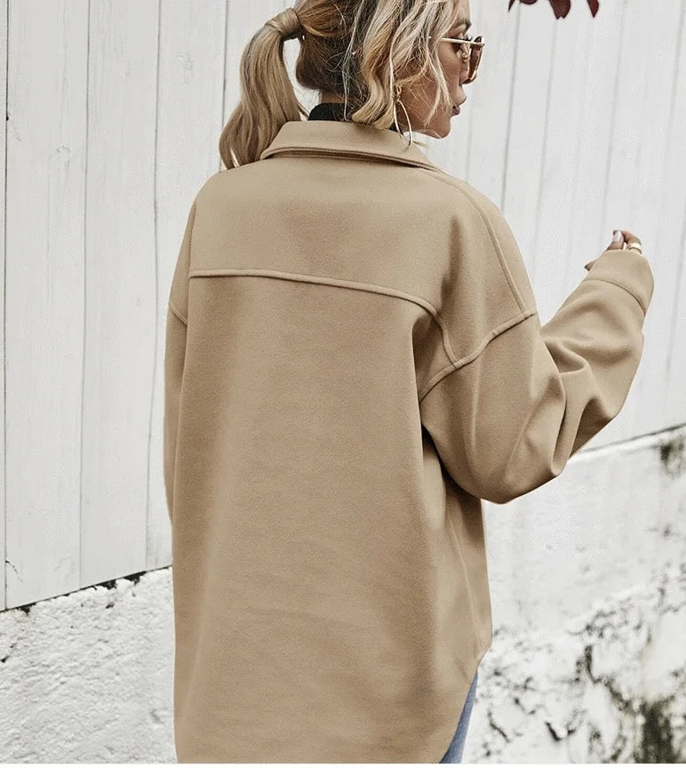 Fall Jacket for Her (Beige) | Pre-Order