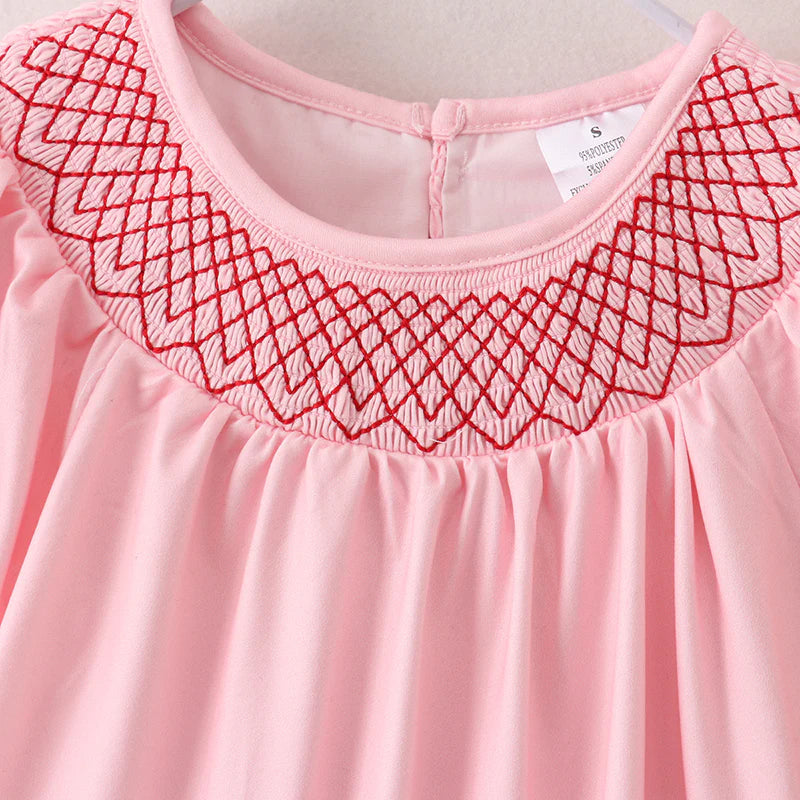 Gingerbread House Smocked Dress | Preorder