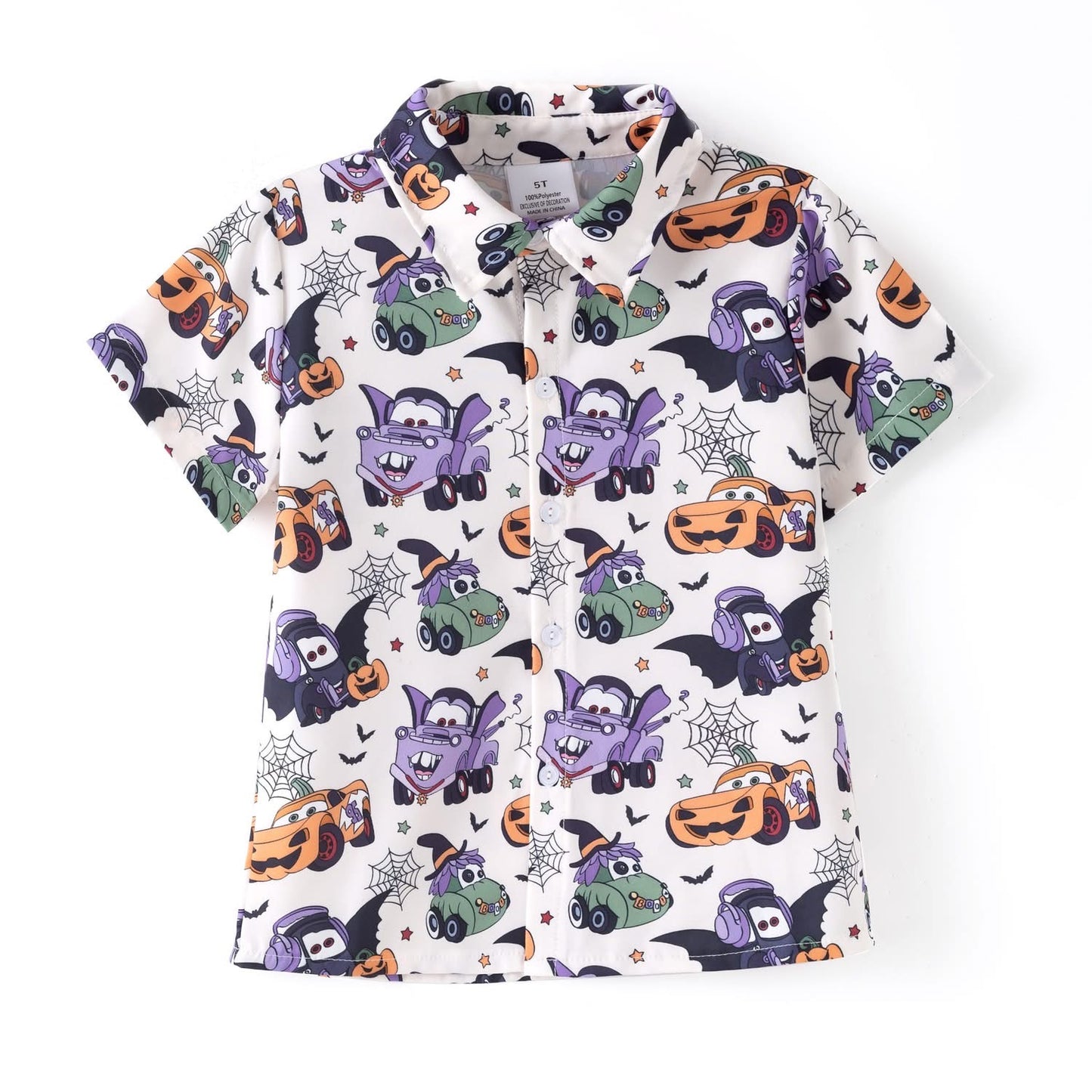 Halloween Print Dress Shirt | Pre Order