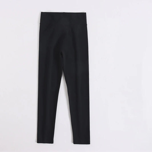 High-Waisted Yoga Pants (Black)| PreOrder