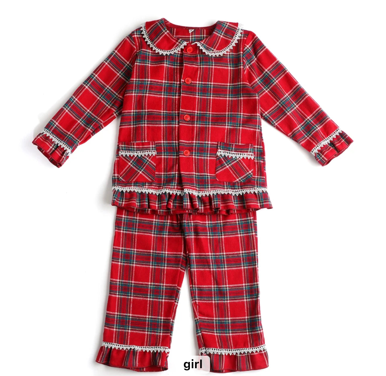 Very Merry Plaid Christmas Pjs | Preorder