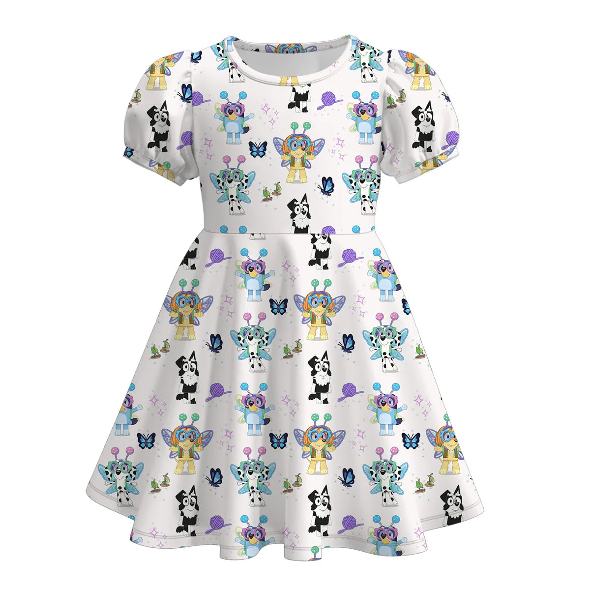 Summer Themed Twirl Dress  | Preorder