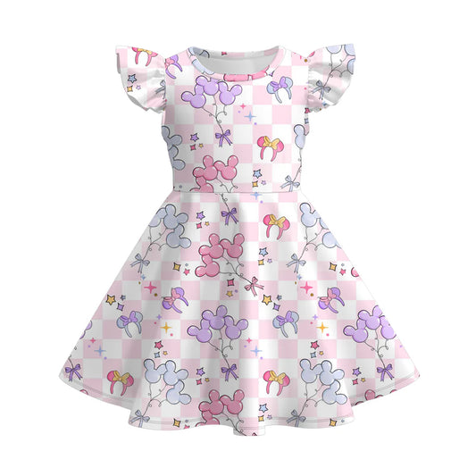 Bows and Mouse Ears Twirl Dress  | Preorder