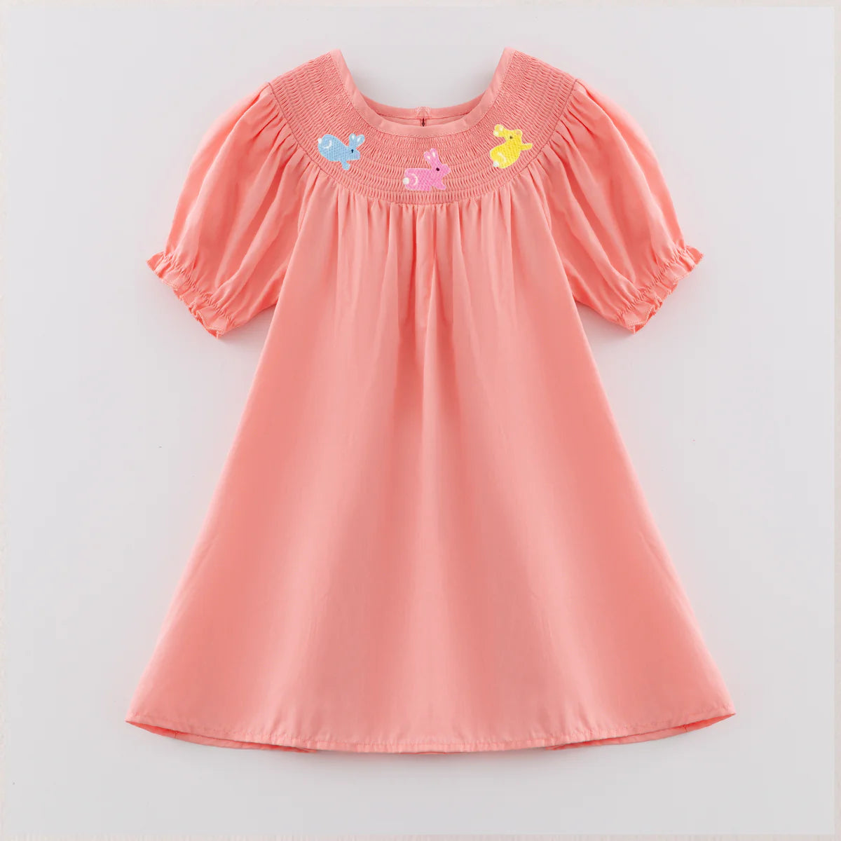 Embroidered Easter Smocked Dress and Romper  | Preorder