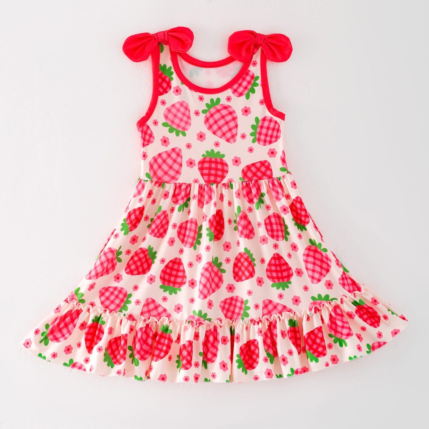 Strawberry Fields Summer Dress| Preorder