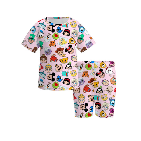 Cartoon Biker Short Sets| Preorder