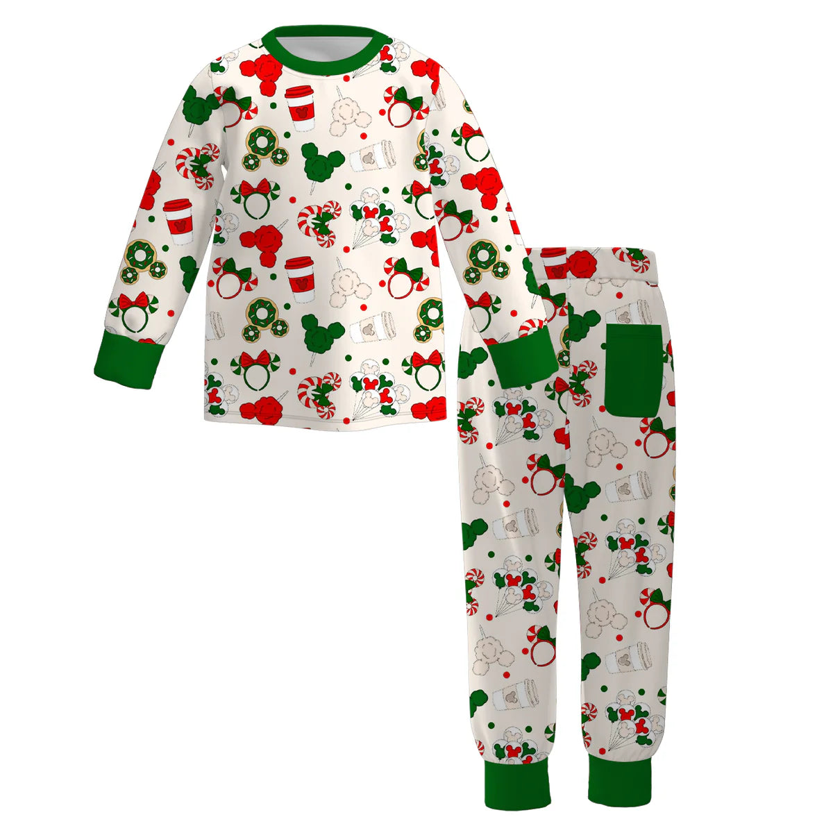 Christmas Pjs (matching adult available)| Preorder