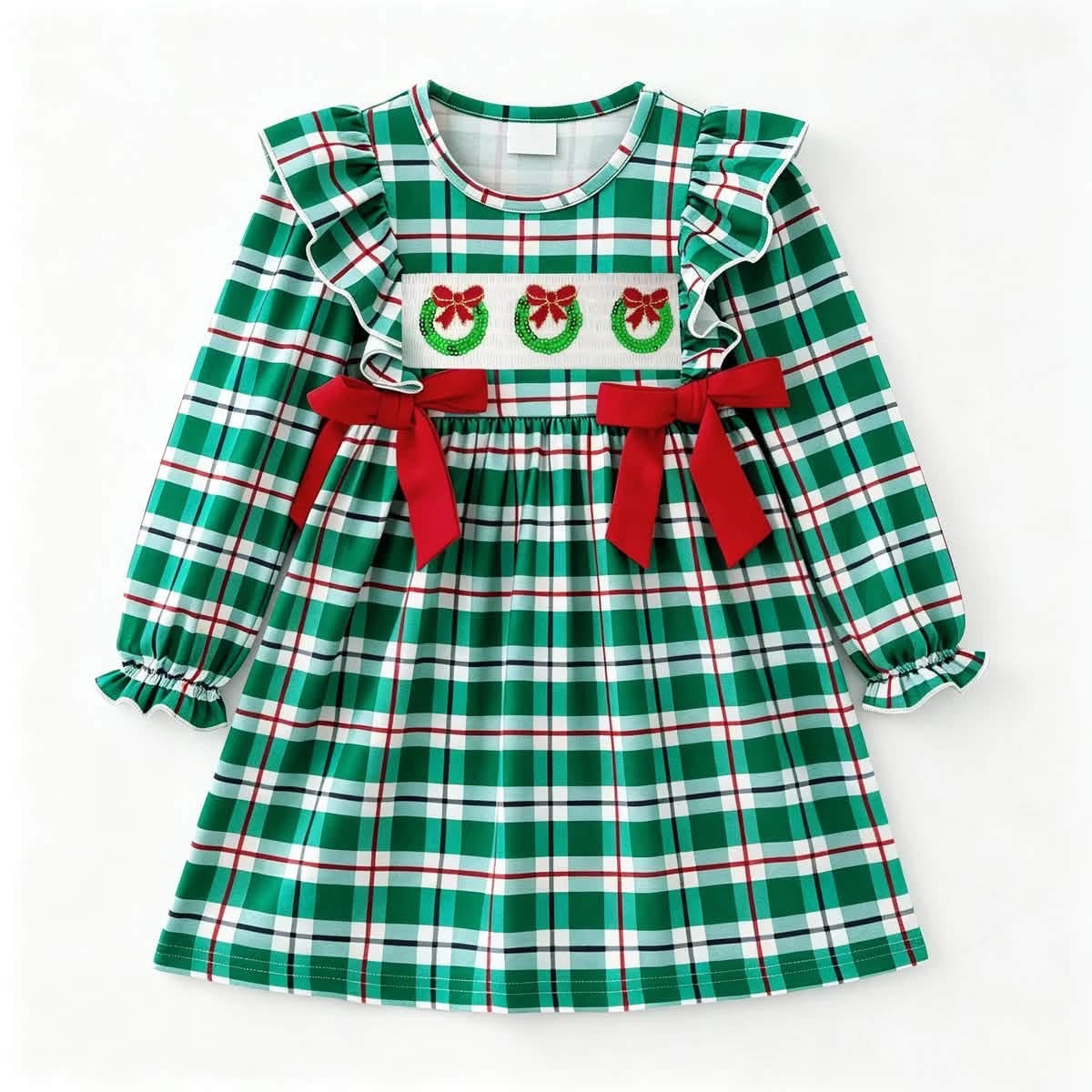 Christmas Smocked Dress | Preorder