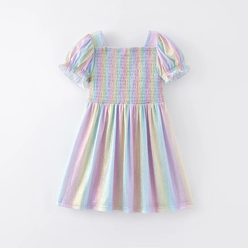 Rainbow Smock Dress | Preorder