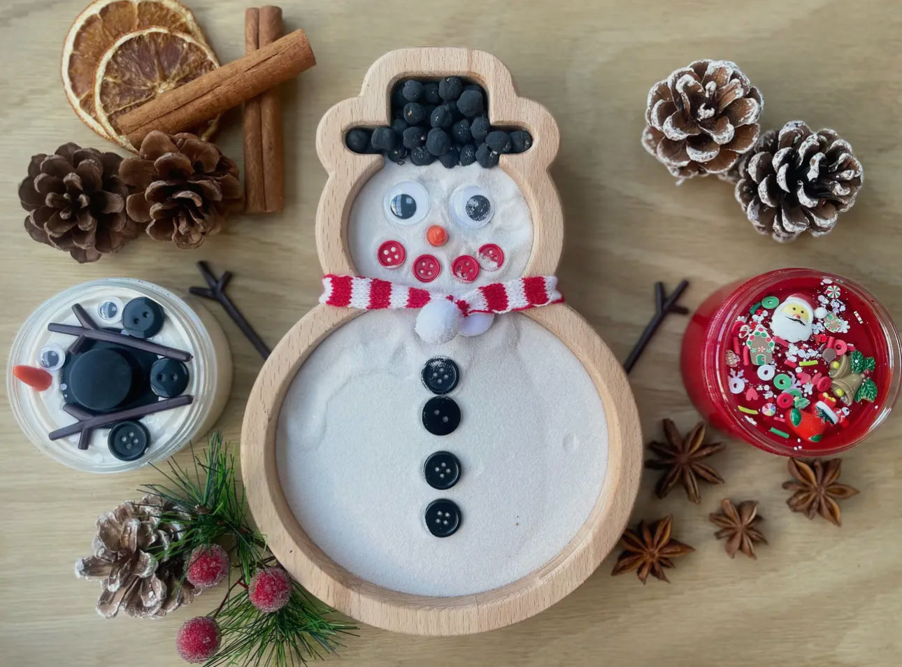 Snowman Sensory Tray | OreOrder