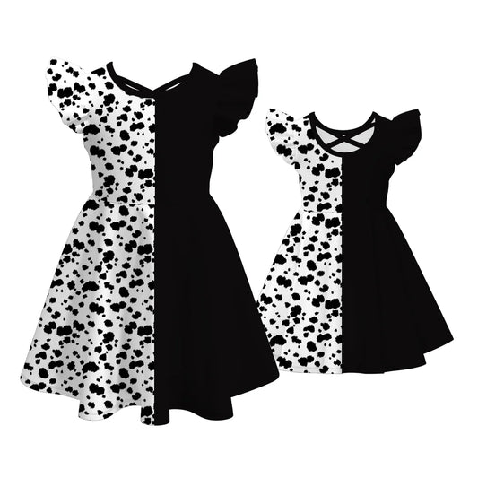 Halloween Cos Print Twirl Dress | Preorder