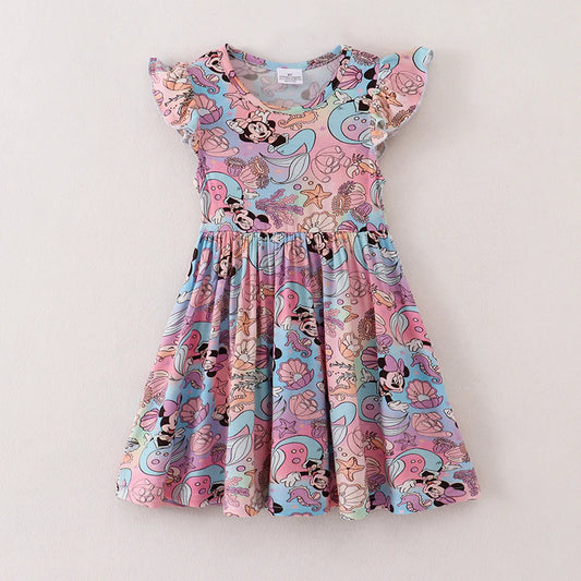 Bamboo Mermaid Twirl Dress | Preorder