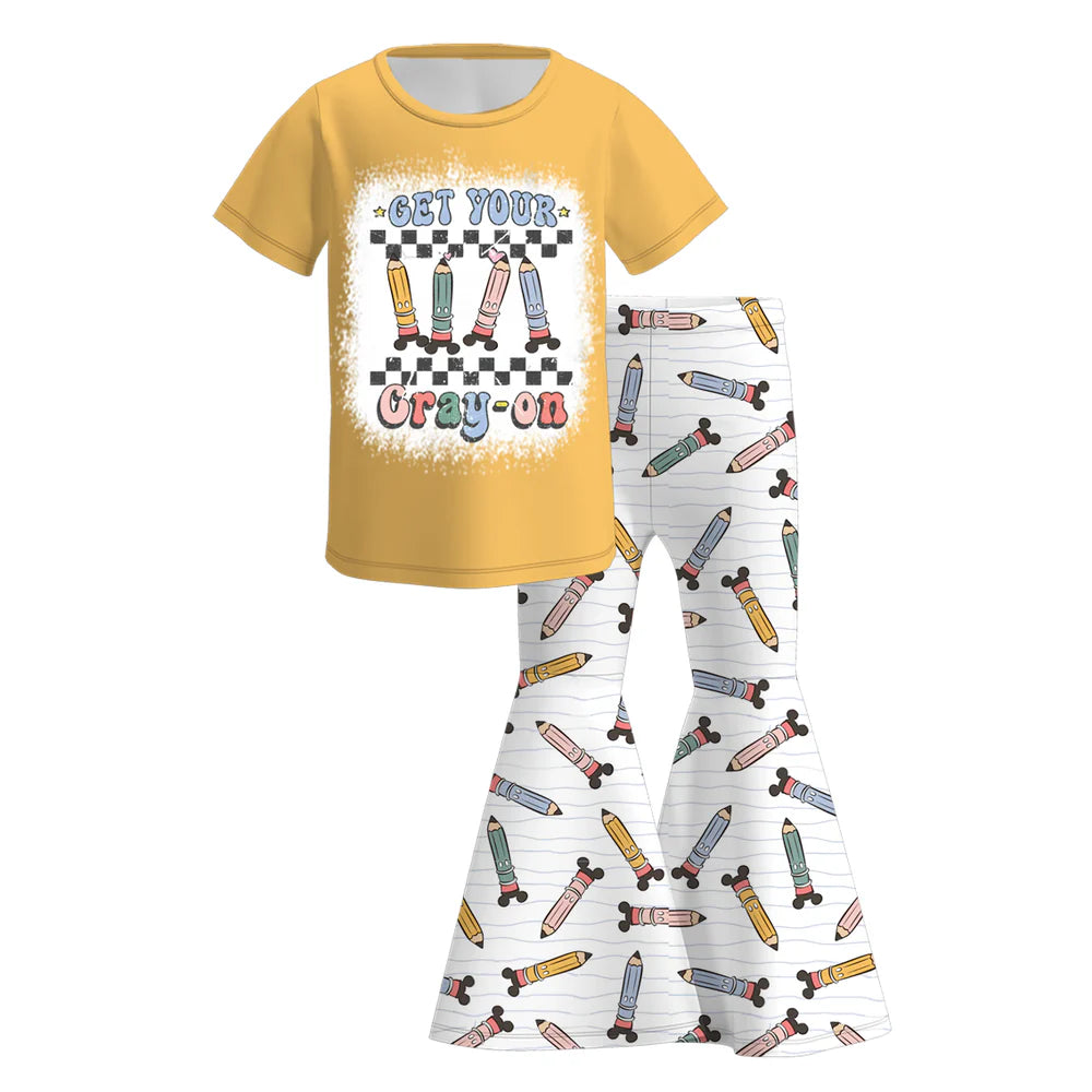 The School Year Bell Bottom Set (5) | Preorder