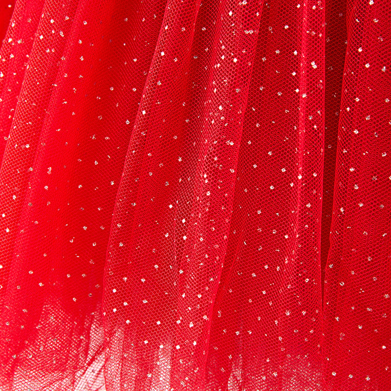Christmas pliad Tule Dress | Preorder