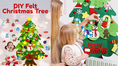 DYI  FELT LIGHT UP TREE | PRE ORDER