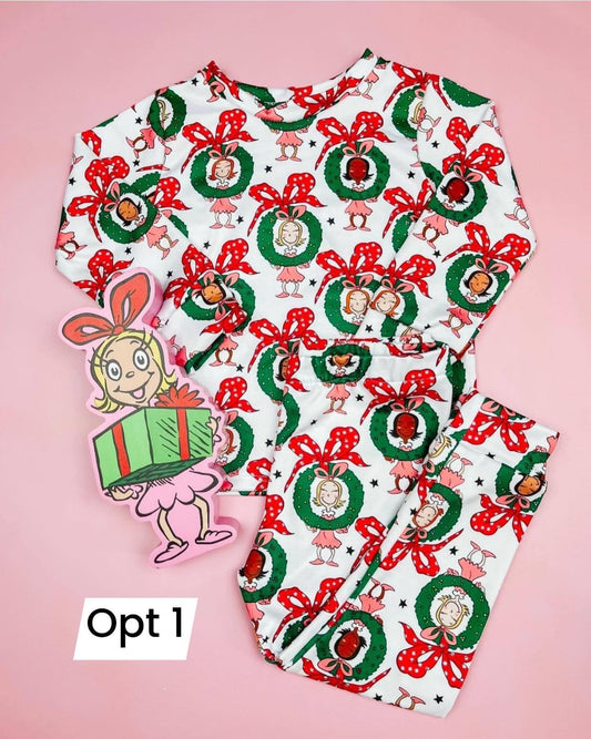 Grinch PJs |  Pre Order