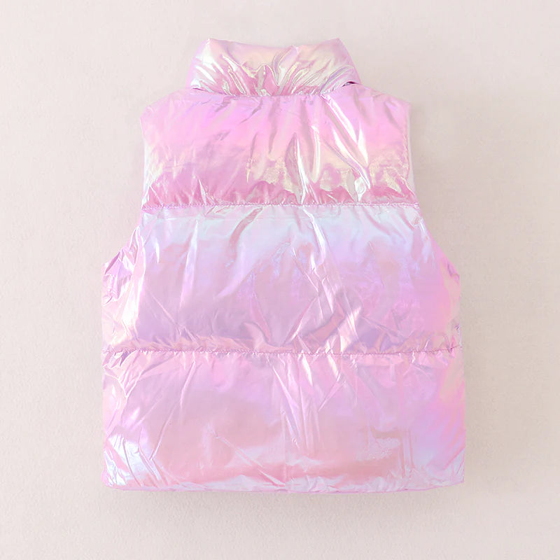 Laser Purple Down Vest | Pre Order