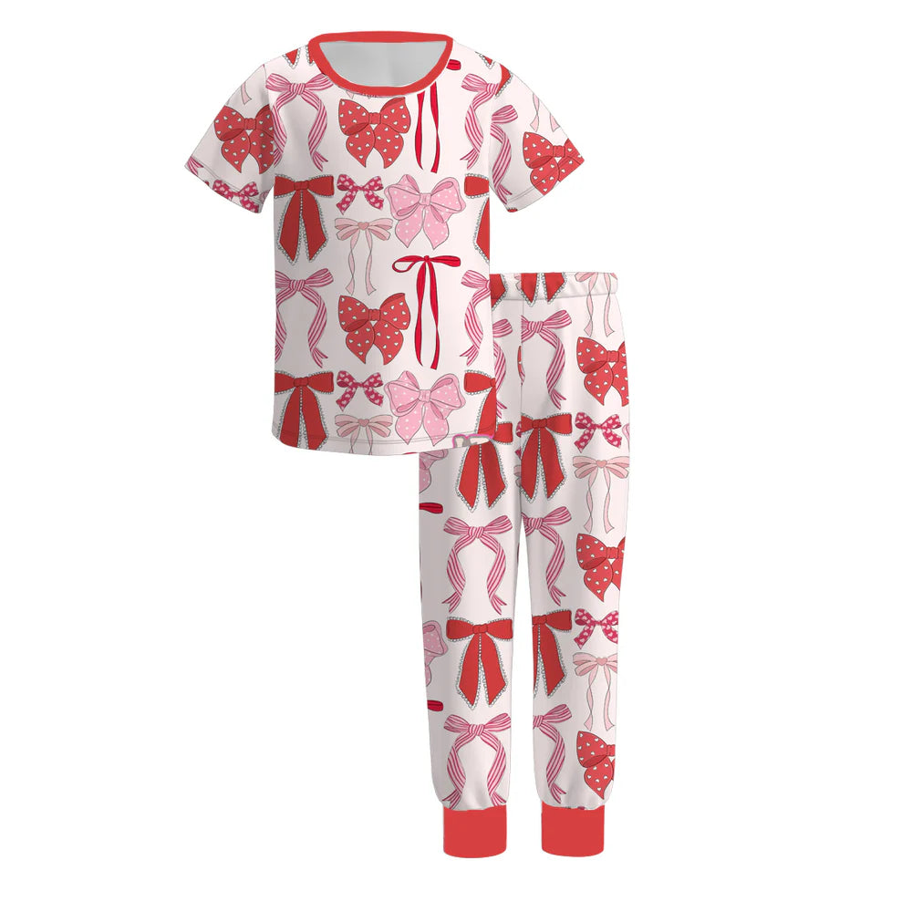 Girls Love Day Print PJS | Preorder