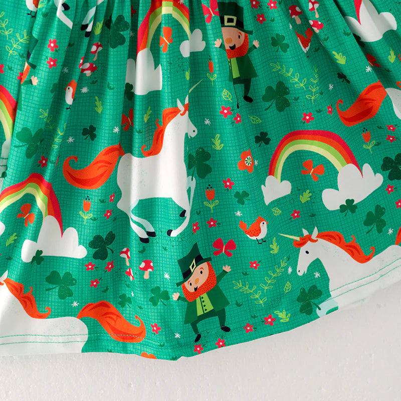 Unicorns & Leprechauns Twirl Dress | Preorder