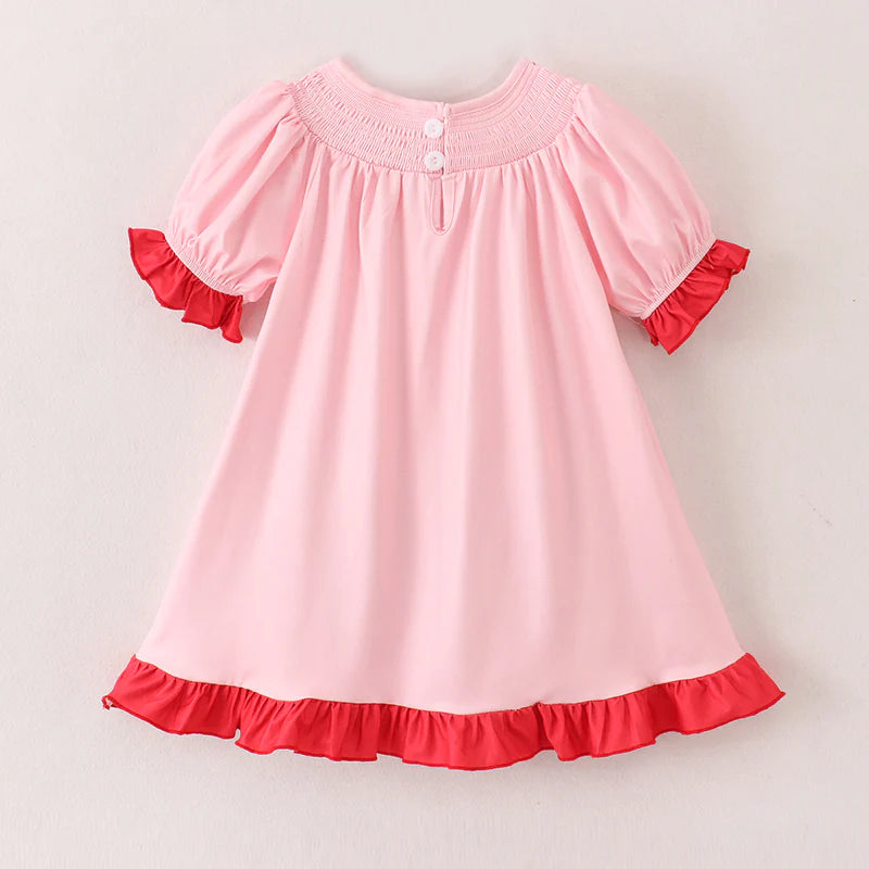 Gingerbread House Smocked Dress | Preorder