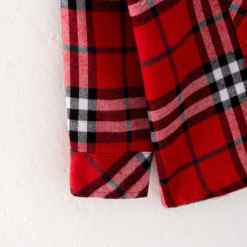 Classic Red Plaid Christmas Shirt | Preorder