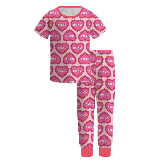Girls Love Day Print PJS | Preorder