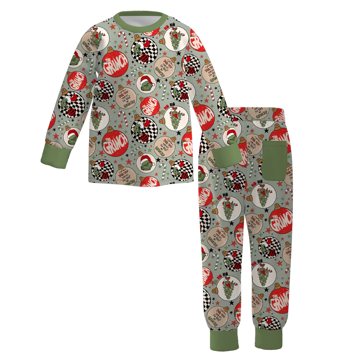 Christmas Pjs (matching adult available)| Preorder