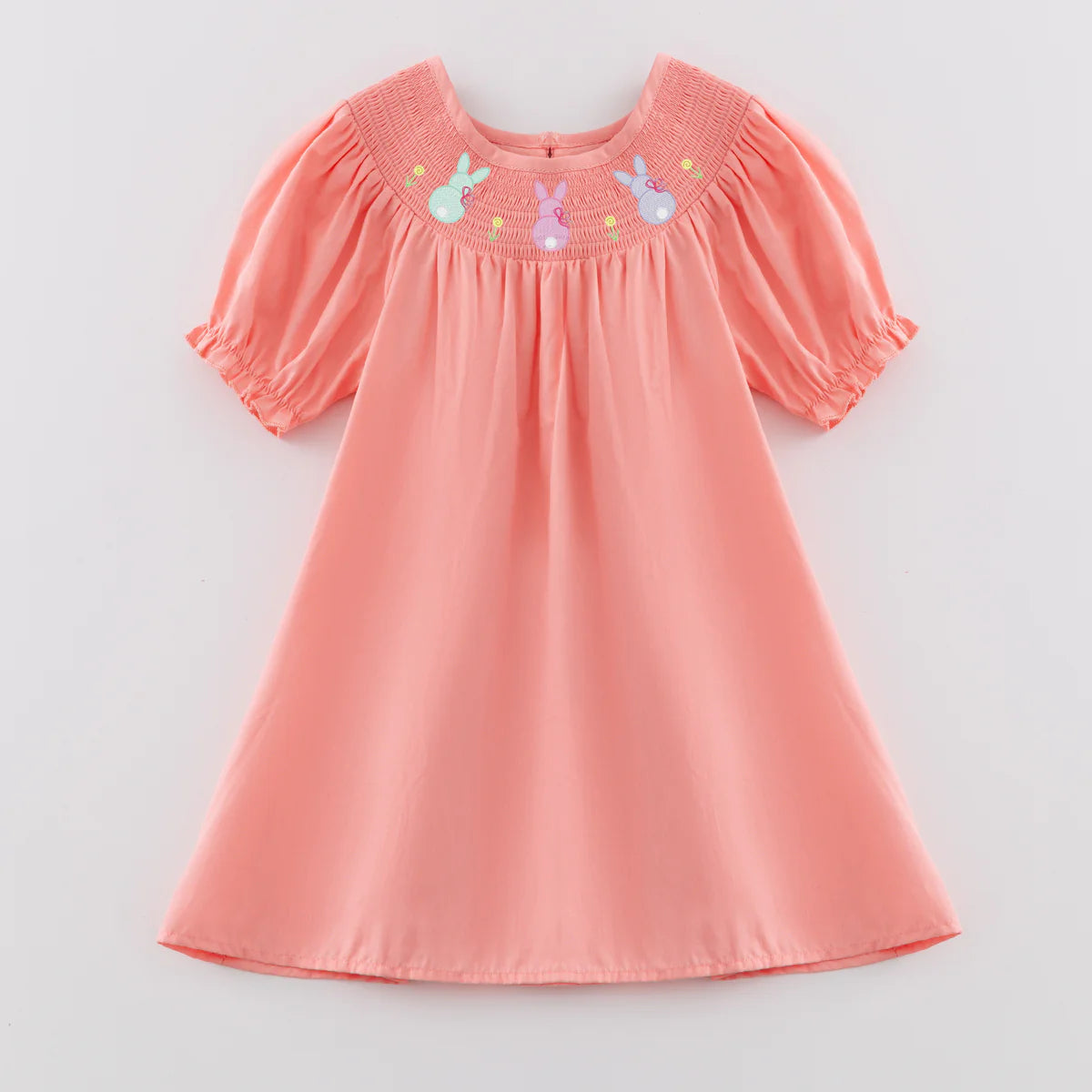 Embroidered Easter Smocked Dress and Romper  | Preorder