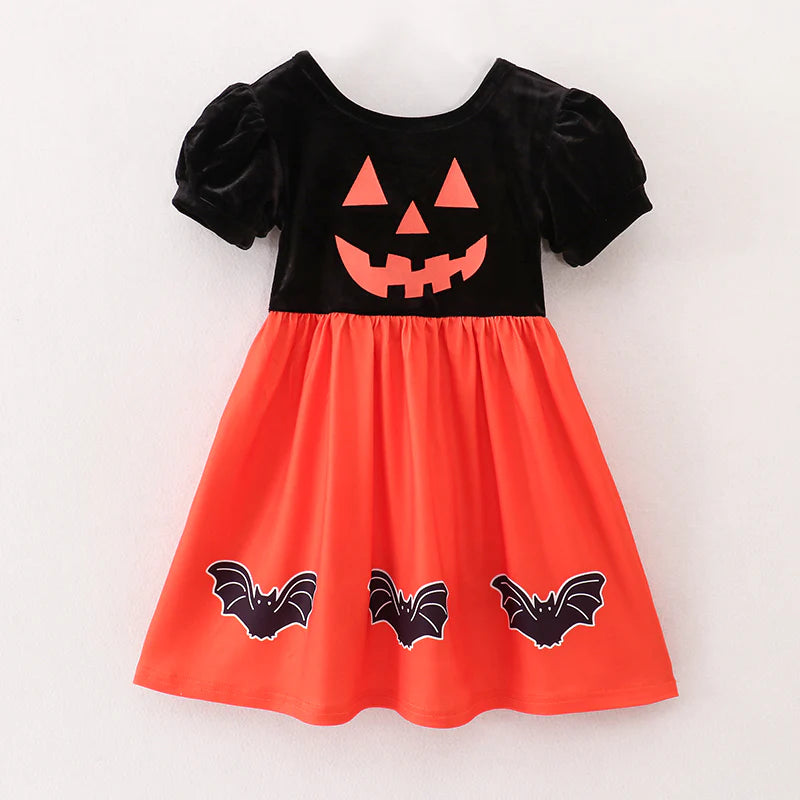 Velvet Pumpkin Dress | Local Pickup Preorder