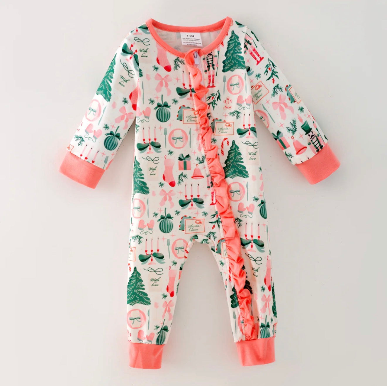 WITH LOVE CHRISTMAS ROMPER | PREORDER