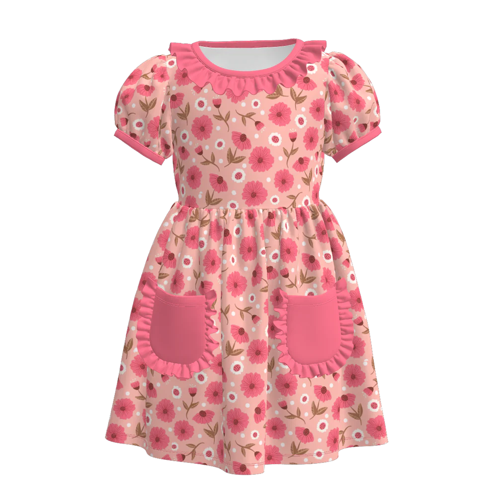 Easter Bunny Frill Cuff Dress | Preorder