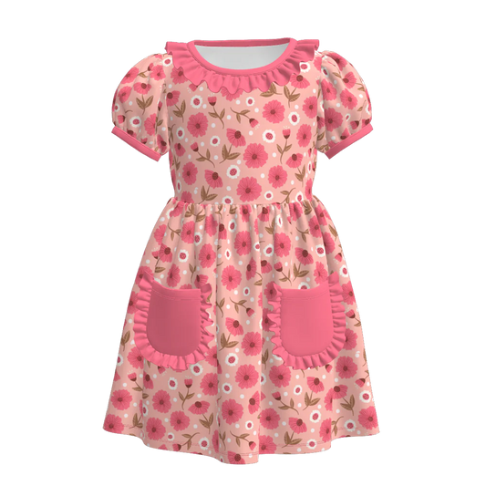 Easter Bunny Frill Cuff Dress | Preorder