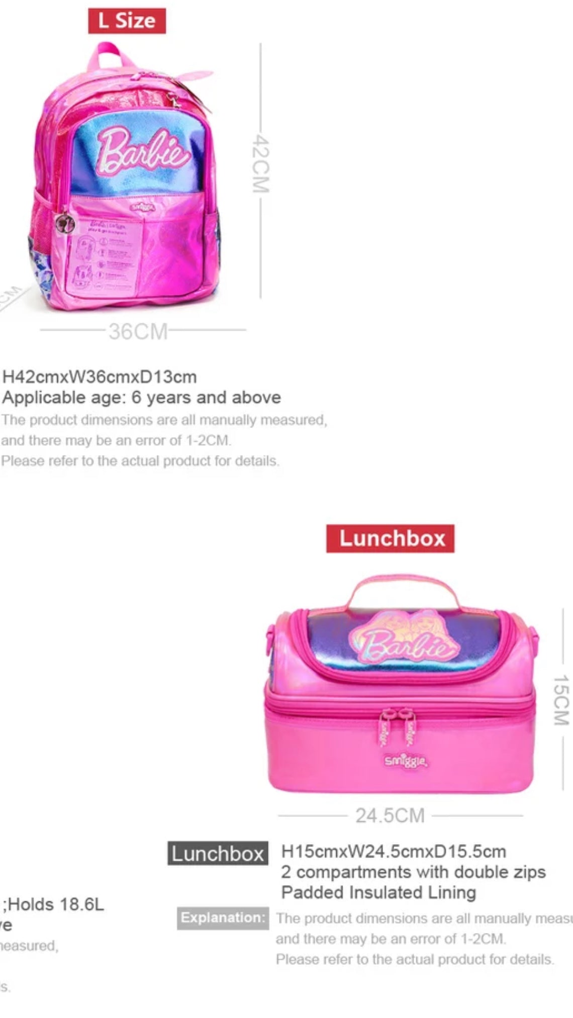 Backpack Bundle | Ship Direct