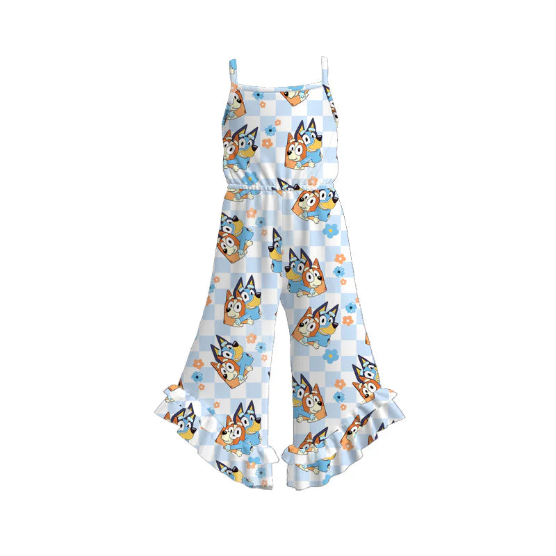Blue Dog Themed Jumpsuit | Preorder