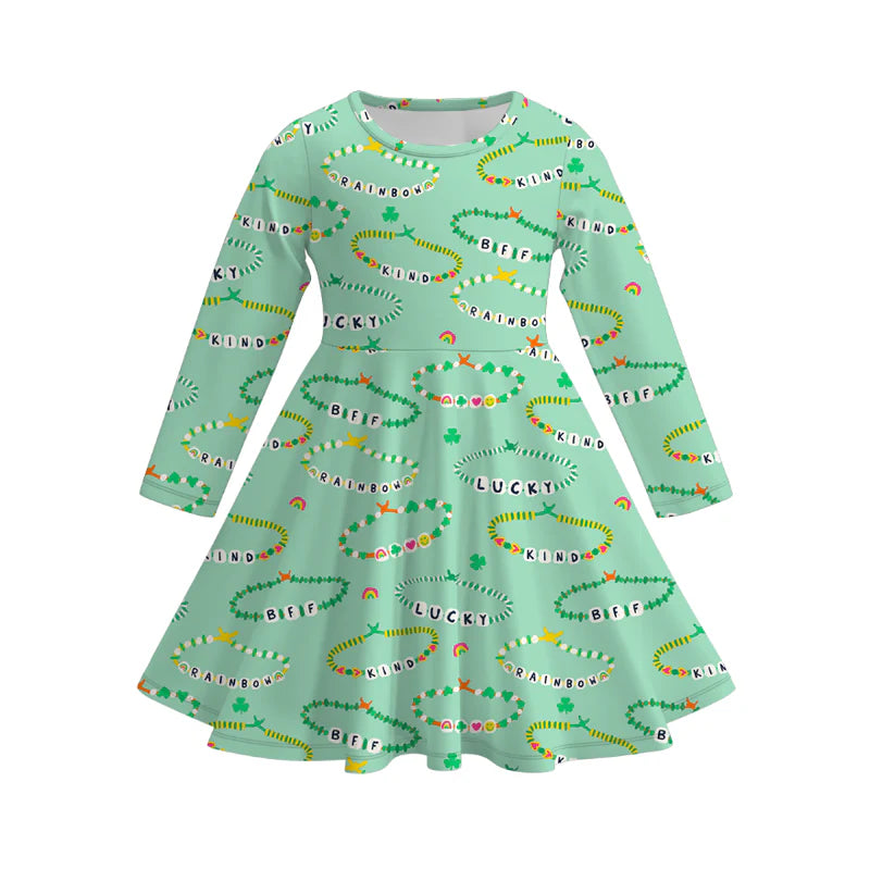 St. Paddy’s Day Bestie Twirl Dress | Preorder