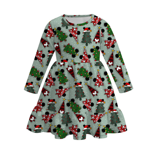 CHRISTMAS TWIRL DRESS | Preorder