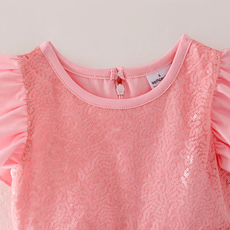Christmas Pink Tule Dress | Pre-Order
