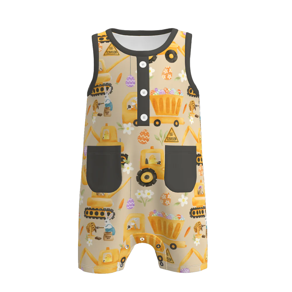 Spring Boy Romper  | Preorder