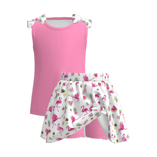 Summer Culottes Print Tank Set| Preorder