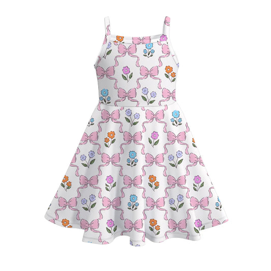 Flowers & Bows Slip Dress | Preorder