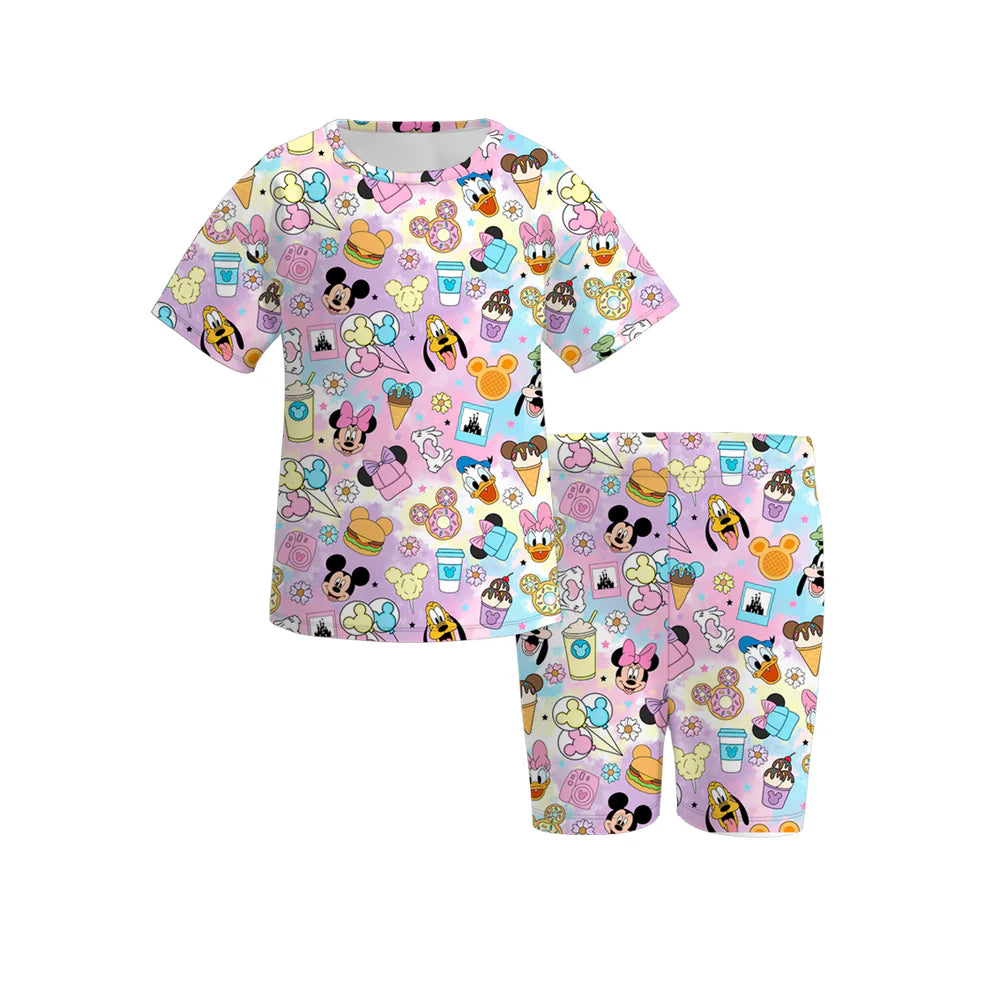 Cartoon Biker Short Sets| Preorder